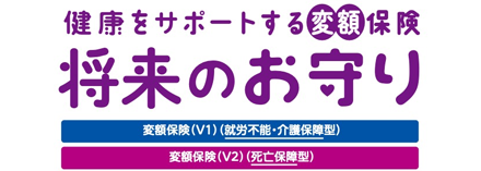 健康をサポートする変額保険 将来のお守り